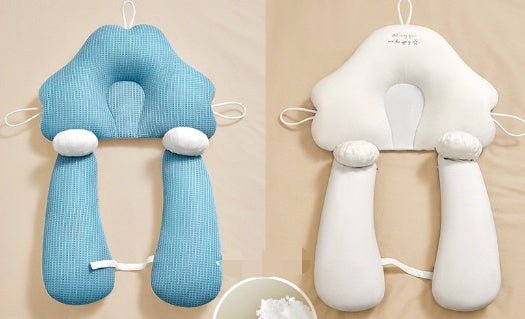 Baby Correction Head Shaping Pillow $55.22 Dana Fashion Color: Blue white style: Drawstring style Baby & Mother Product information: Filler: pearl cotton Pillow fabric: pure cotton Target audience: newborns, early childhood (3-6 years old), primary and se