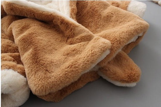 Baby cotton coat $28.56 Dana Fashion Color: Beige Size: 100cm Baby Clothing Fabric Technology: Flocking Filling: 96% cotton and above Thickness: thick pattern: plain Main fabric composition: polyester fiber (polyester) Color: pink (plus velvet plus cotton