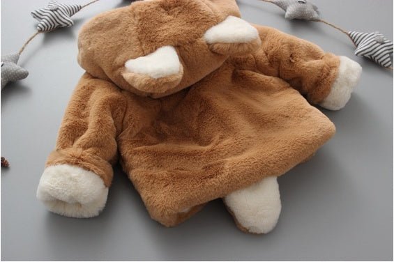 Baby cotton coat $28.56 Dana Fashion Color: Beige Size: 100cm Baby Clothing Fabric Technology: Flocking Filling: 96% cotton and above Thickness: thick pattern: plain Main fabric composition: polyester fiber (polyester) Color: pink (plus velvet plus cotton