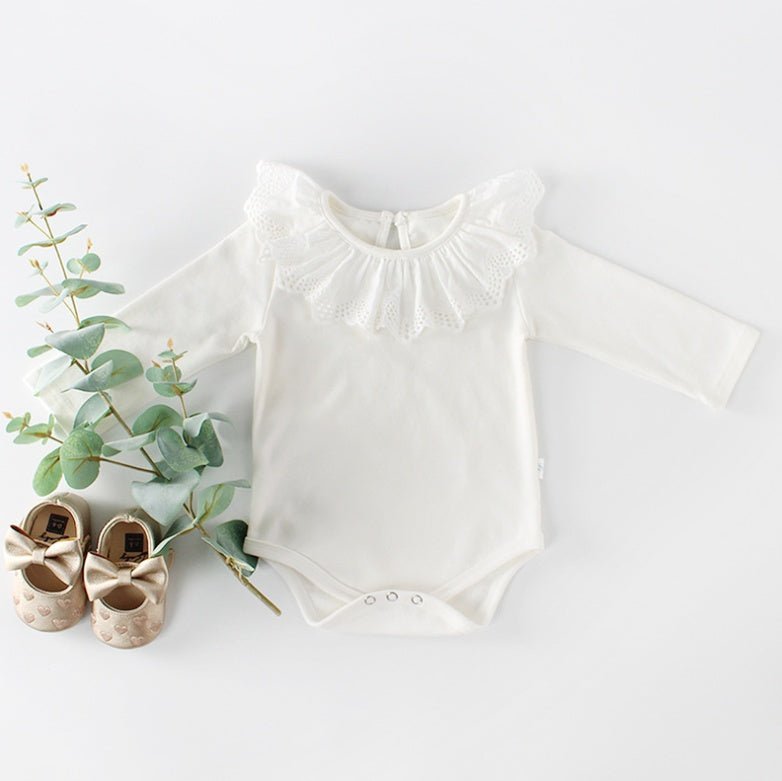 Baby cotton one-piece clothing $16.40 Dana Fashion Color: White Size: 66cm Baby Clothing Sleeve length: long sleeve Hooded or not: not Hooded Thickness: ordinary Main fabric composition: Cotton Main fabric content: 100% Closed style: Pullover Color: navy
