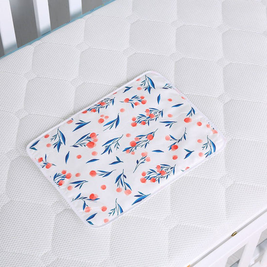 Baby cotton portable diaper changing pad $15.88 Dana Fashion Color: Flower bone Baby & Mother The urine-proof pad is a must-have item for babies to go out. It is easy to carry, and the foldable button can be fixed without loosening. The first layer of pur