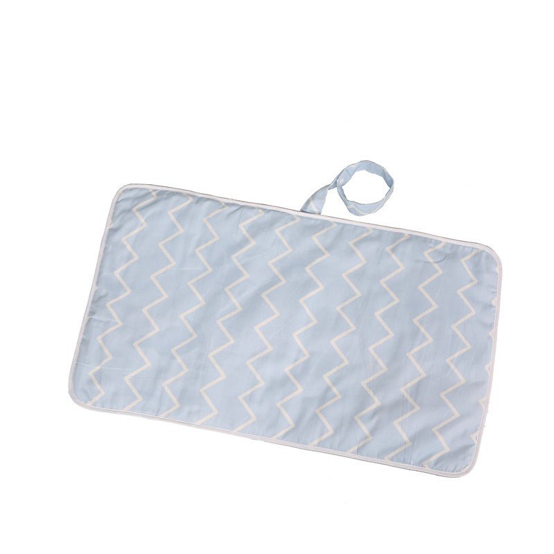 Baby cotton portable diaper changing pad $15.88 Dana Fashion Color: Wave Baby & Mother The urine-proof pad is a must-have item for babies to go out. It is easy to carry, and the foldable button can be fixed without loosening. The first layer of pure cotto
