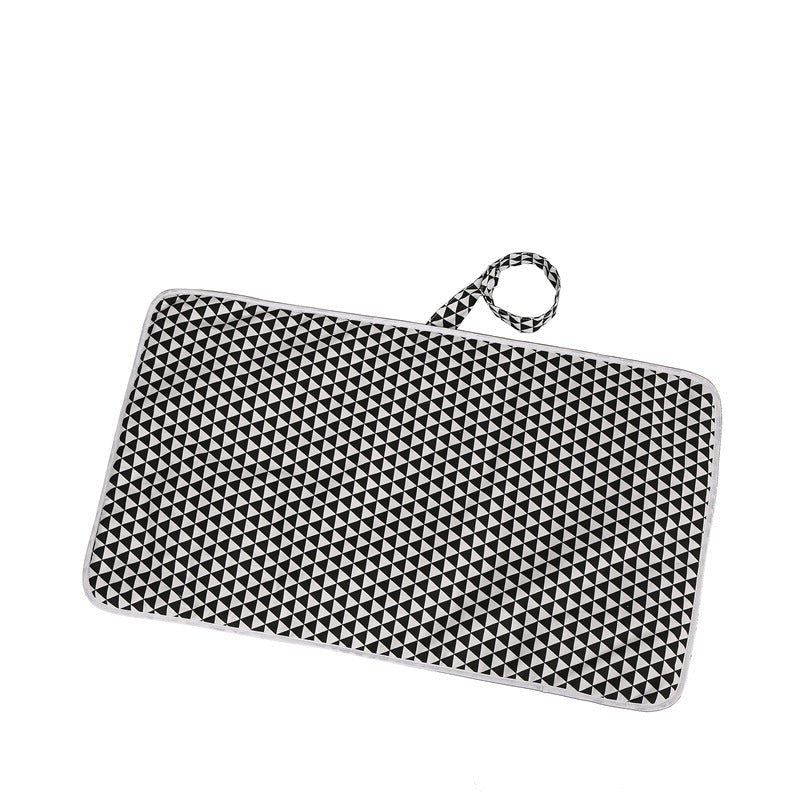 Baby cotton portable diaper changing pad $15.88 Dana Fashion Color: Water chestnut Baby & Mother The urine-proof pad is a must-have item for babies to go out. It is easy to carry, and the foldable button can be fixed without loosening. The first layer of