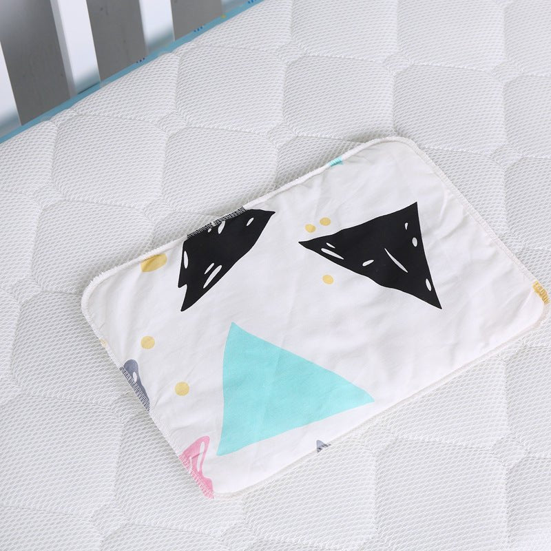 Baby cotton portable diaper changing pad $15.88 Dana Fashion Color: Fantasy Baby & Mother The urine-proof pad is a must-have item for babies to go out. It is easy to carry, and the foldable button can be fixed without loosening. The first layer of pure co