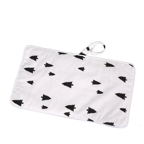 Baby cotton portable diaper changing pad $14.48 Dana Fashion Color: Forest Baby & Mother The urine-proof pad is a must-have item for babies to go out. It is easy to carry, and the foldable button can be fixed without loosening. The first layer of pure cot