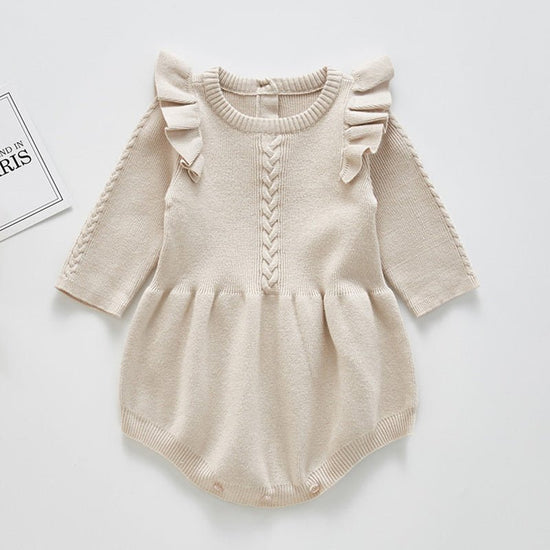 Baby cotton romper $38.70 Dana Fashion Color: Apricot Size: 100cm Baby Clothing Applicable age: Freshmen 3 months 6 months 12 months 18 months 2 years 3 years 9 months Made of: Cotton Style: princess Applicable gender: female Clothing placket: hedging Col