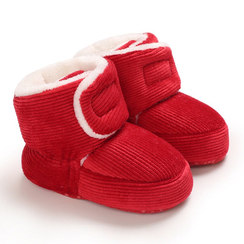 Baby Cotton Shoes, Soft Sole Baby Shoes, Casual Toddler Shoes $17.93 Dana Fashion Color: Red Shoe size: 11cm Baby & Mother Product information: Style: Casual Function: Keep warm Thickness: thicker Tube height: middle tube Is there a light: no Is there a s