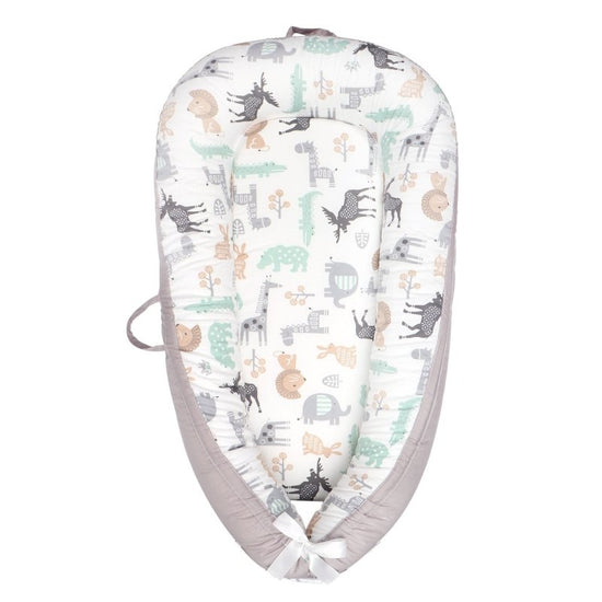 Baby Crib Bed Foldable Newborn Bionic Bed Baby Supplies $160.65 Dana Fashion Color: Animal Size: 90x50CM Baby & Mother Product information: Product kit: 1 piece set Fabric count: 40 Bedding style: simple style Season: Spring and Autumn Bedding fabric: pur