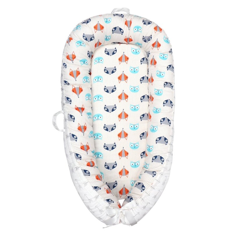 Baby Crib Bed Foldable Newborn Bionic Bed Baby Supplies $158.49 Dana Fashion Color: Fox Size: 90x50CM Baby & Mother Product information: Product kit: 1 piece set Fabric count: 40 Bedding style: simple style Season: Spring and Autumn Bedding fabric: pure c