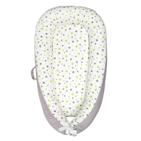 Baby Crib Bed Foldable Newborn Bionic Bed Baby Supplies $158.49 Dana Fashion Color: Five pointed star Size: 90x50CM Baby & Mother Product information: Product kit: 1 piece set Fabric count: 40 Bedding style: simple style Season: Spring and Autumn Bedding