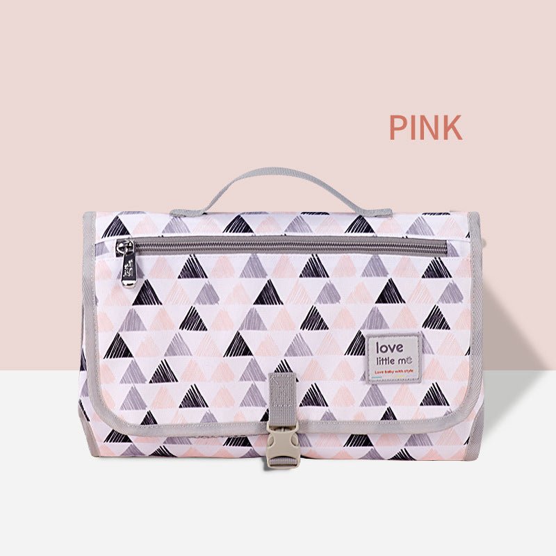 Baby Diapers Go Out Storage Bag Portable Changing Pad $40.43 Dana Fashion style: C Baby & Mother Product material: Material: Polyester Details: Packing: Single pack Type of delivery package: Discharged package Applicable object: Mother Size: 290x210x25mm