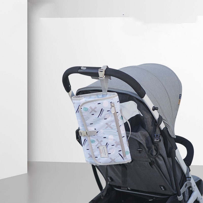 Baby Diapers Go Out Storage Bag Portable Changing Pad $40.43 Dana Fashion style: A Baby & Mother Product material: Material: Polyester Details: Packing: Single pack Type of delivery package: Discharged package Applicable object: Mother Size: 290x210x25mm