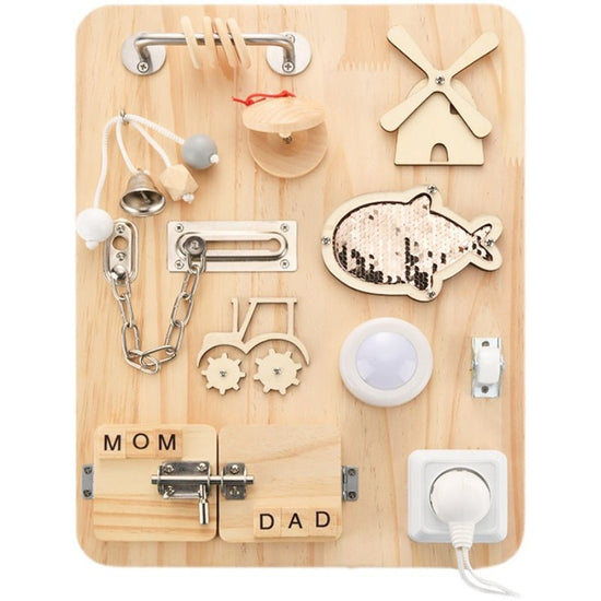 Baby DIY Enlightenment Toys $140.45 Dana Fashion style: Easy style Toys & Hobbies Product information: Applicable age: 18 months, 2 years, 3 years Material: wood Applicable gender: male and female Type of toys: wooden toys Style classification: simple, hi