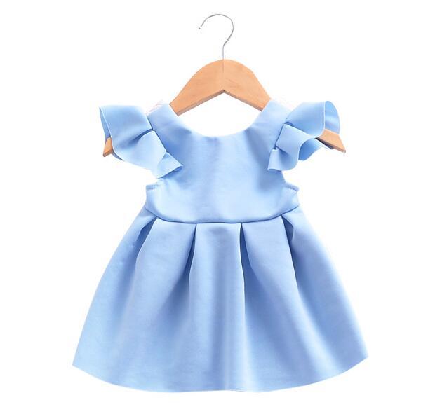Baby Dresses $16.05 Dana Fashion Color: Blue Size: 100cm Baby Clothing Material: Cotton Attention plz: If your kid is chubby, we recomend choosing a larger size, thanks. Please kindly refer to your kids actual height and the size chart before buying/biddi