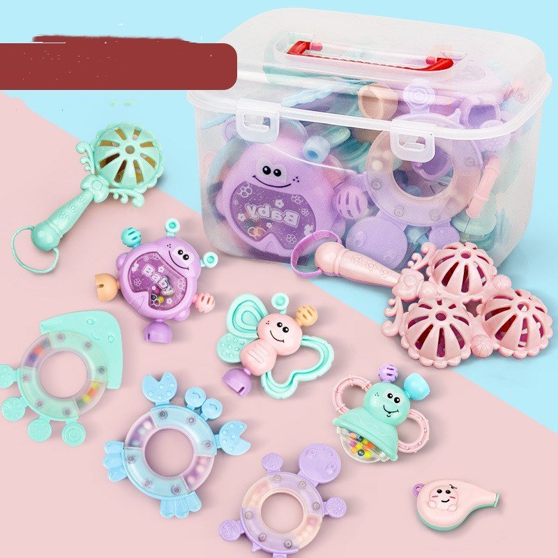 Baby Early Education Comfort Toys $24.81 Dana Fashion style: 1 style Baby Clothing Overview: Applicable people: Unlimited Features: Intellectual development Ability training: Vision, intellectual development, hands-on brain, grasping, sensory, hand-eye co