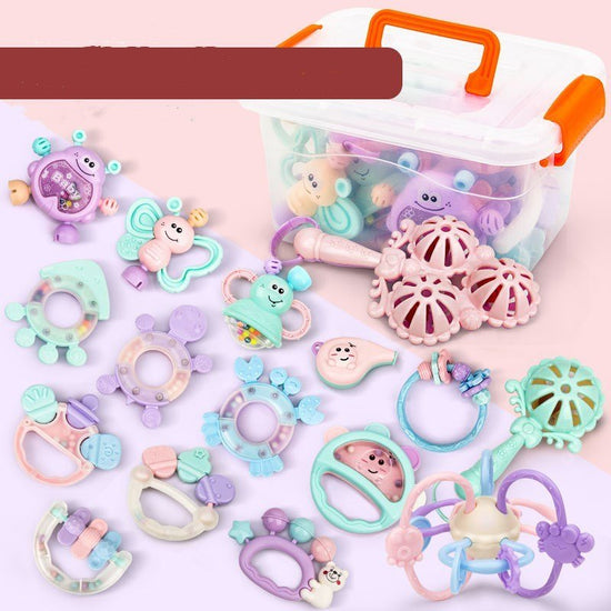 Baby Early Education Comfort Toys $24.81 Dana Fashion style: 1 style Baby Clothing Overview: Applicable people: Unlimited Features: Intellectual development Ability training: Vision, intellectual development, hands-on brain, grasping, sensory, hand-eye co