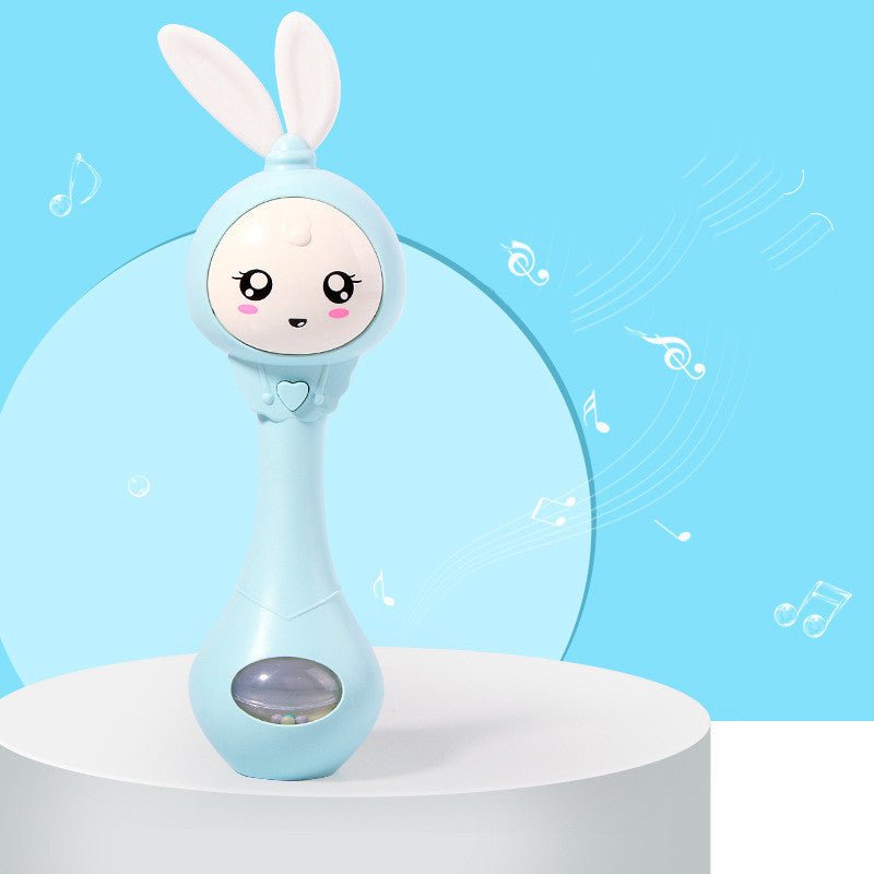 Baby educational toys can chew teether $19.83 Dana Fashion Color: Light Blue Baby & Mother Product name: baby molar music stick Product material: ABS plastic + electronic components Applicable age: 18 months or more Battery mode: 2 AAA batteries (self-sup