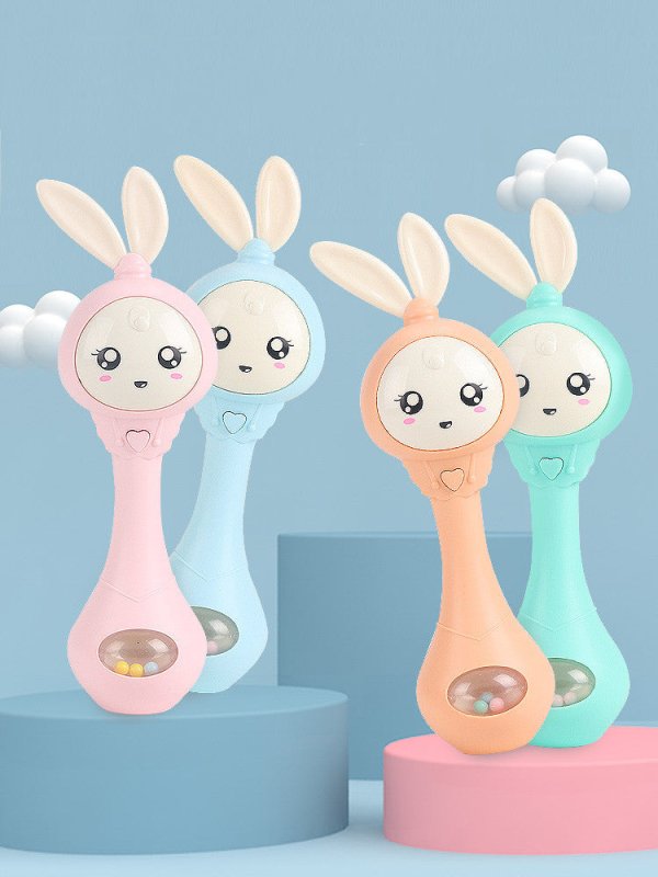 Baby educational toys can chew teether $19.83 Dana Fashion Color: Light Blue Baby & Mother Product name: baby molar music stick Product material: ABS plastic + electronic components Applicable age: 18 months or more Battery mode: 2 AAA batteries (self-sup