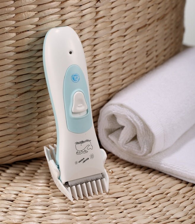 Baby Electric Hair Clipper USB Rechargeable Waterproof Hair Trimmer $70.57 Dana Fashion Color: White Baby & Mother Specifications: Power: DC 5V 1A Working time: 90 minutes Color: White, Blue Size: 14.5*4. 5 cm （ approx. ） Package Content: 1 x Hair Clipper