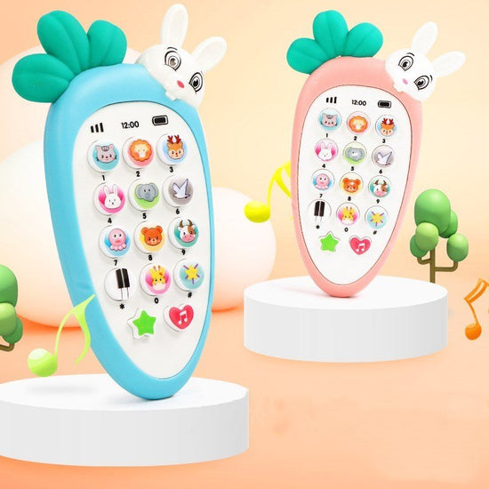 Baby Electronic Phone Toys Music Early Childhood Educational Toys Multi-function Simulation Phone Toys $11.08 Dana Fashion style: A Toys & Hobbies Overview: 1. Cute shape, nontoxic material, comfortable hand feeling. 2. There are different sounds when pre