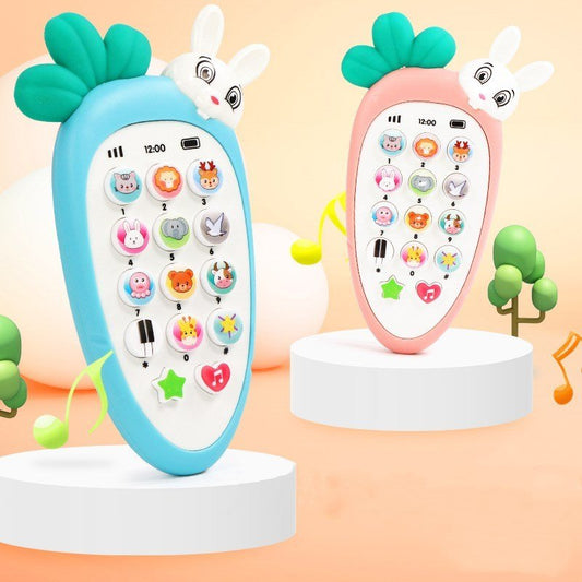 Baby Electronic Phone Toys Music Early Childhood Educational Toys Multi-function Simulation Phone Toys $11.08 Dana Fashion style: A Toys & Hobbies Overview: 1. Cute shape, nontoxic material, comfortable hand feeling. 2. There are different sounds when pre