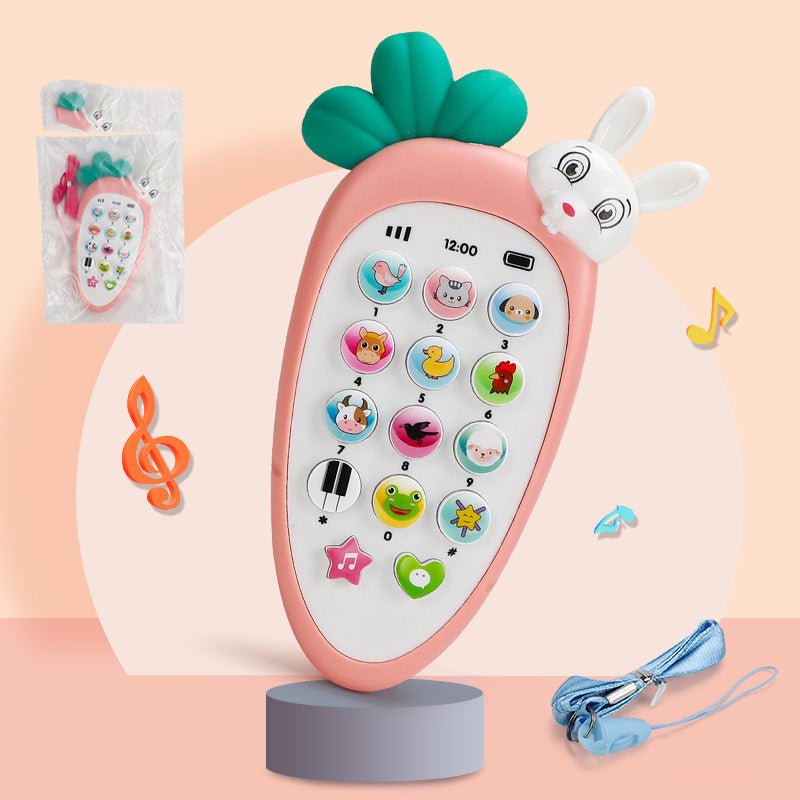 Baby Electronic Phone Toys Music Early Childhood Educational Toys Multi-function Simulation Phone Toys $11.66 Dana Fashion style: B Toys & Hobbies Overview: 1. Cute shape, nontoxic material, comfortable hand feeling. 2. There are different sounds when pre