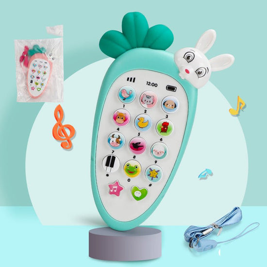 Baby Electronic Phone Toys Music Early Childhood Educational Toys Multi-function Simulation Phone Toys $11.08 Dana Fashion style: D Toys & Hobbies Overview: 1. Cute shape, nontoxic material, comfortable hand feeling. 2. There are different sounds when pre