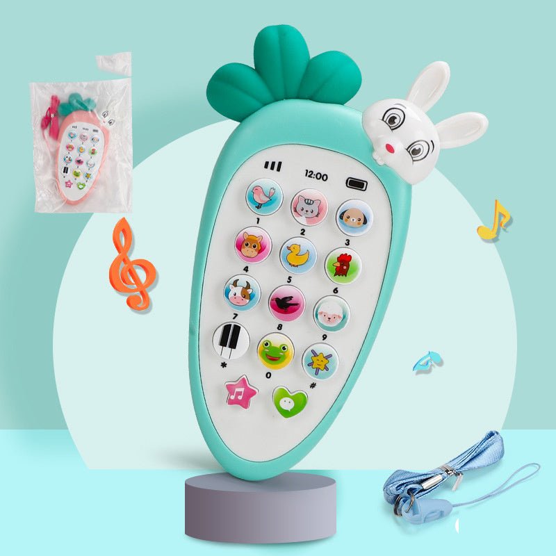Baby Electronic Phone Toys Music Early Childhood Educational Toys Multi-function Simulation Phone Toys $11.08 Dana Fashion style: D Toys & Hobbies Overview: 1. Cute shape, nontoxic material, comfortable hand feeling. 2. There are different sounds when pre