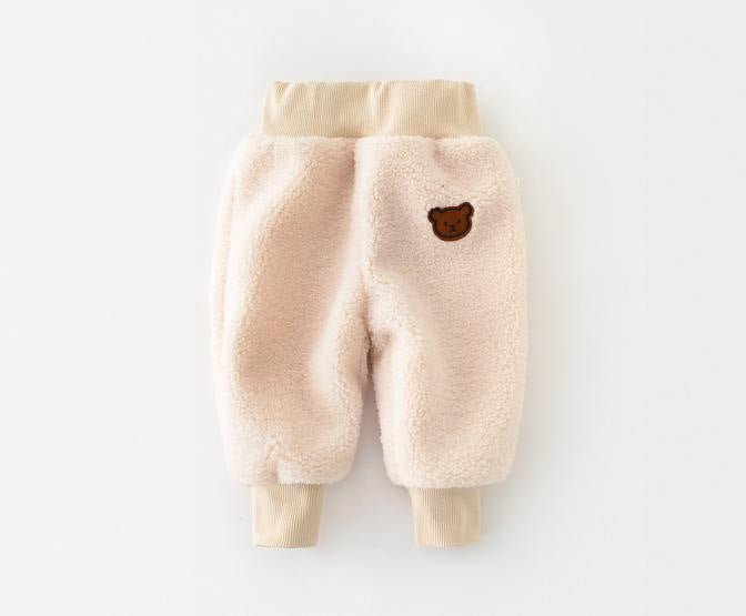 Baby Fleece Large PP Lamb Fleece Outer Wear Pants $37.40 Dana Fashion Color: Beige Size: 100 Baby Clothing Product Details: Fabric Name: Cotton Safety class: Class B Length: trousers Main fabric composition: cotton Applicable gender: unisex / both men and