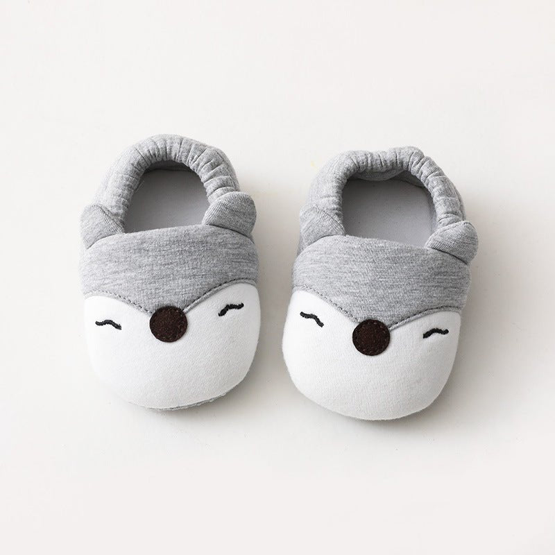 Baby Footwear Floor Shoes Toddler Socks $16.58 Dana Fashion Color: Grey Size: 11cm Baby & Mother Specification: Children's socks material: Combed cotton Children's socks craft: Jacquard Children's socks function: Breathable Tube height: Short tube Size: