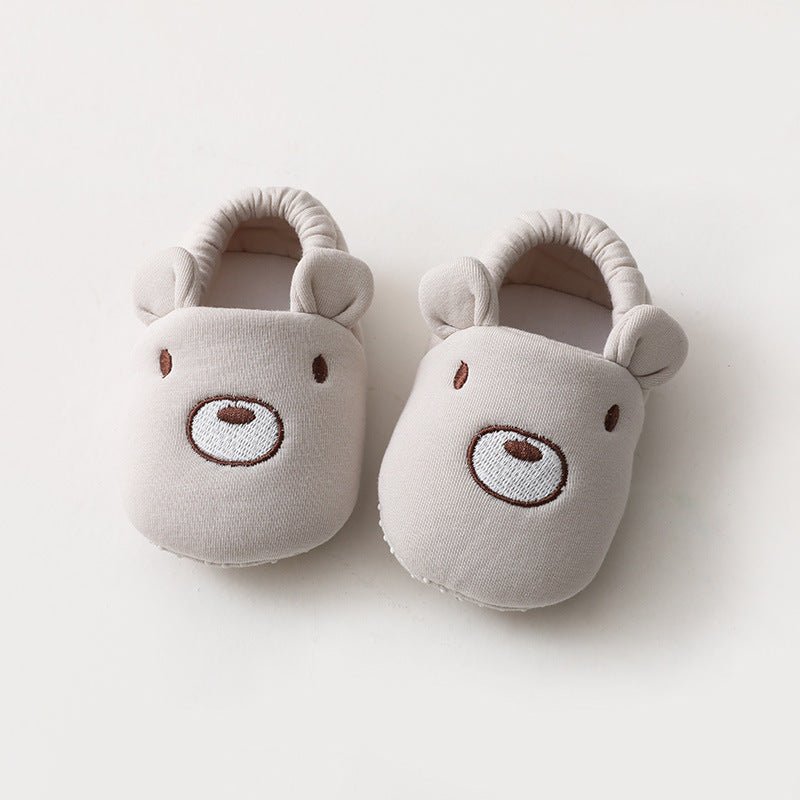 Baby Footwear Floor Shoes Toddler Socks $16.58 Dana Fashion Color: off white Size: 11cm Baby & Mother Specification: Children's socks material: Combed cotton Children's socks craft: Jacquard Children's socks function: Breathable Tube height: Short tube Si