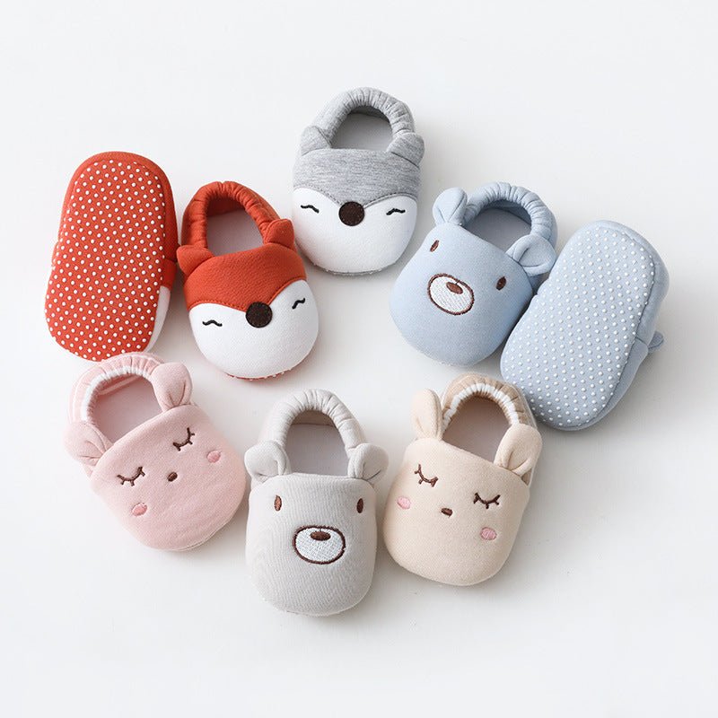 Baby Footwear Floor Shoes Toddler Socks $16.58 Dana Fashion Color: Beige Size: 11cm Baby & Mother Specification: Children's socks material: Combed cotton Children's socks craft: Jacquard Children's socks function: Breathable Tube height: Short tube Size: