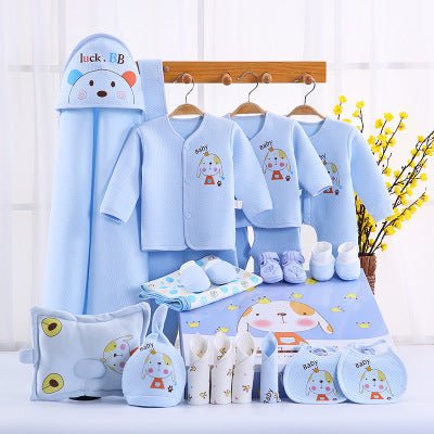 Baby full moon Underwear Set $47.50 Dana Fashion Color: Blue Size: 59 0 to 6 months Baby Clothing Contents of gift box: clothing + Shoes + accessories / supplies Fabric technology: soft treatment, ordinary thickness Suitable age: newborn (0-1 years old, 8