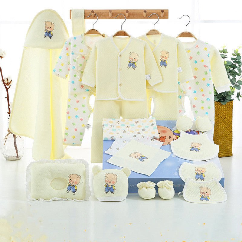 Baby full moon Underwear Set $47.50 Dana Fashion Color: Blue Size: 59 0 to 6 months Baby Clothing Contents of gift box: clothing + Shoes + accessories / supplies Fabric technology: soft treatment, ordinary thickness Suitable age: newborn (0-1 years old, 8