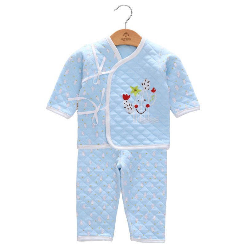 Baby gift box newborn set $55.75 Dana Fashion Color: Blue Baby Clothing Applicable gender: neutral/male and female Gift box content: clothing + accessories / supplies Fabric technology: soft treatment Thickness: thicker Suitable age: newborns (0~1 years o