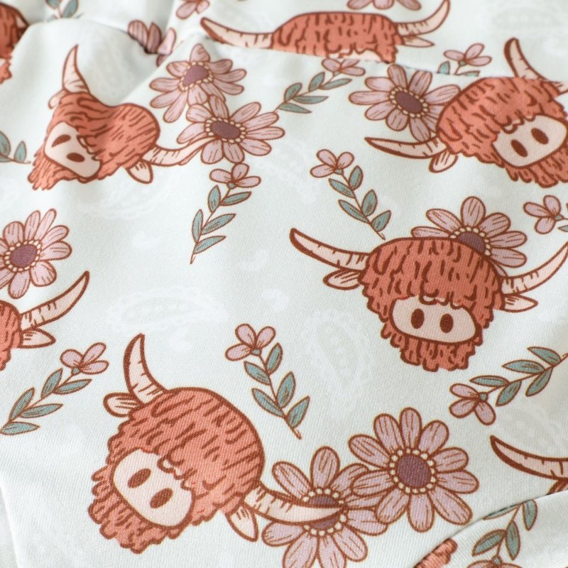 Baby Girl Clothing Ruffle Sleeveless Romper $23.50 Dana Fashion Color: Light Brown Suit Height: 100cm Baby Clothing Product information: Pattern: animal, flower Color: light brown Pants length: Shorts Suit type: shirt and pants Fabric name: Cotton Number