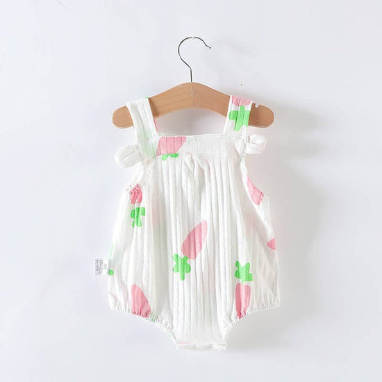 Baby Girl One-piece Dress Newborn Baby Triangle Romper $12.00 Dana Fashion style: Carrot Child size: 100cm Baby Clothing Product information : Fabric name: cotton Boneless Craft: No For the season: Summer Applicable gender: neutral/male and female Sleeve: