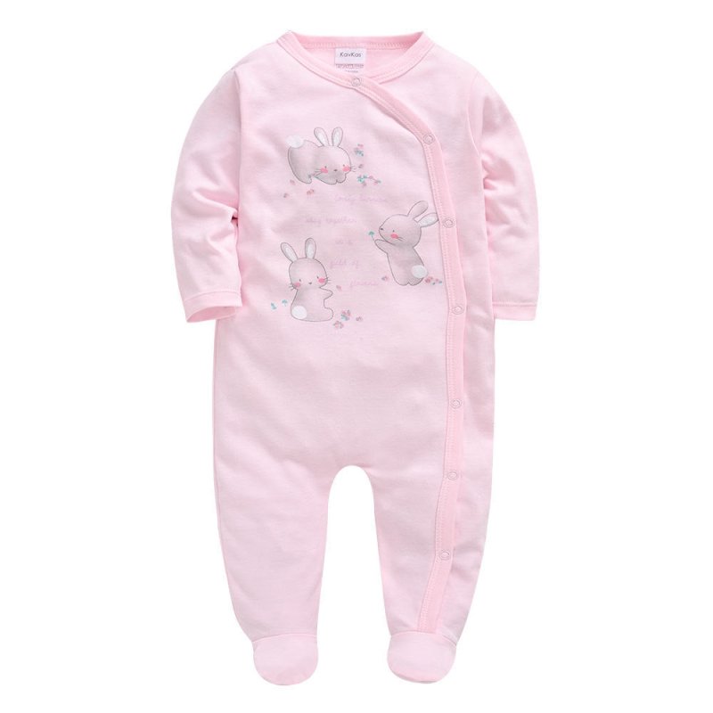 Baby Girl Romper Newborn Sleepsuit $17.16 Dana Fashion Color: Rabbit Size: 0 3M Baby Clothing Main fabric composition: cotton Size Length（cm） Bust(cm) Sleeve(cm) 0/3M 48.5 22 20 3/6M 53 23 22 6/9M 57.5 24 24 9/12M 62 25 26 1. Asian sizes are 1 to 2 sizes