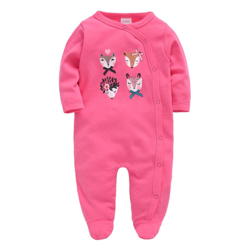 Baby Girl Romper Newborn Sleepsuit $17.16 Dana Fashion Color: Rose Red Size: 0 3M Baby Clothing Main fabric composition: cotton Size Length（cm） Bust(cm) Sleeve(cm) 0/3M 48.5 22 20 3/6M 53 23 22 6/9M 57.5 24 24 9/12M 62 25 26 1. Asian sizes are 1 to 2 size
