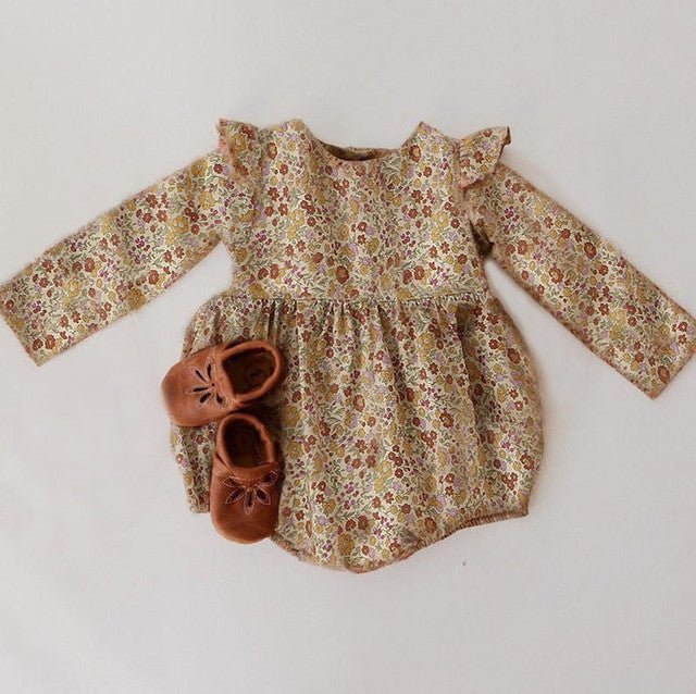 Baby Girl Rompers Long Sleeve Romper Jumpsuits One $34.65 Dana Fashion Color: Baby rompers18 Child size: 12M80 Baby Clothing Product information: Color classification: milky white white beige light gray dark gray gray silver black rompers 1 rompers 2 romp