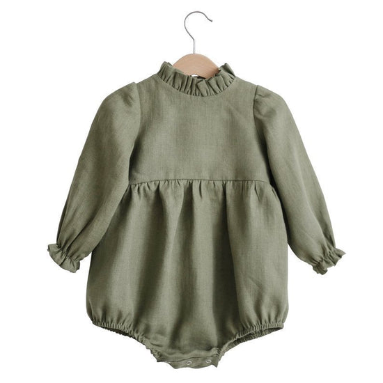 Baby Girl Rompers Long Sleeve Romper Jumpsuits One $34.65 Dana Fashion Color: Baby rompers31 Child size: 12M80 Baby Clothing Product information: Color classification: milky white white beige light gray dark gray gray silver black rompers 1 rompers 2 romp