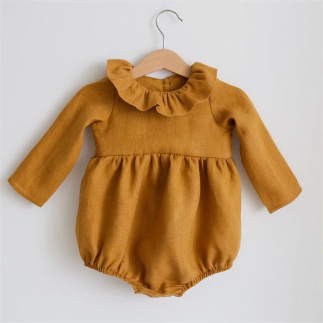 Baby Girl Rompers Long Sleeve Romper Jumpsuits One $34.65 Dana Fashion Color: Baby rompers19 Child size: 12M80 Baby Clothing Product information: Color classification: milky white white beige light gray dark gray gray silver black rompers 1 rompers 2 romp