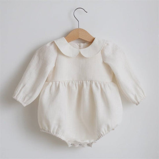 Baby Girl Rompers Long Sleeve Romper Jumpsuits One $34.65 Dana Fashion Color: Baby rompers29 Child size: 12M80 Baby Clothing Product information: Color classification: milky white white beige light gray dark gray gray silver black rompers 1 rompers 2 romp