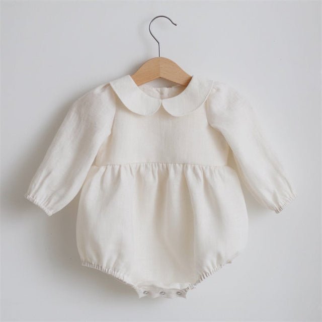 Baby Girl Rompers Long Sleeve Romper Jumpsuits One $34.65 Dana Fashion Color: Baby rompers29 Child size: 12M80 Baby Clothing Product information: Color classification: milky white white beige light gray dark gray gray silver black rompers 1 rompers 2 romp