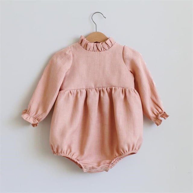 Baby Girl Rompers Long Sleeve Romper Jumpsuits One $34.65 Dana Fashion Color: Baby rompers24 Child size: 12M80 Baby Clothing Product information: Color classification: milky white white beige light gray dark gray gray silver black rompers 1 rompers 2 romp