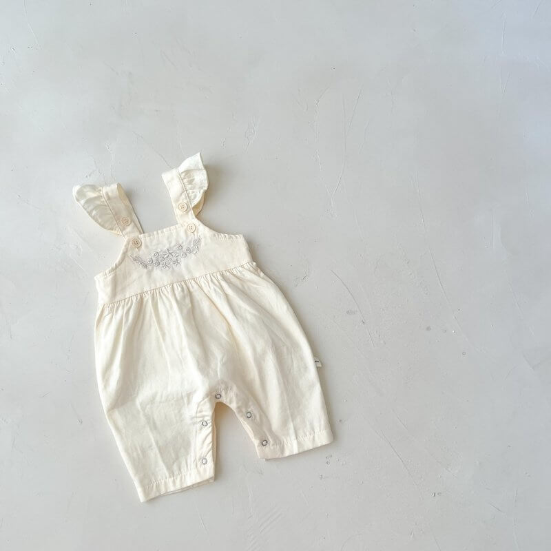 Baby Girl's Loose Adjustable Suspender Romper $23.50 Dana Fashion Color: Apricot Suitable For Height: 100cm Baby Clothing Product information: Color: apricot, white top Pants length: trousers Suitable height: 66cm,73CM,80cm,90cm,100cm Style: suspender pan