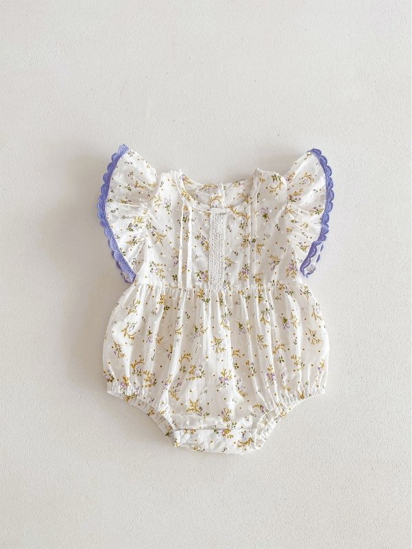 Baby Girl's One Month Old Skypurl Cotton Rompers $26.50 Dana Fashion Color: Purple Suitable For Height: 100cm Baby Clothing Product information: Color: purple, pink Suitable height: 66cm,73CM,80cm,90cm,100cm Style: Triangle jumpsuit Thickness: thin Fabric