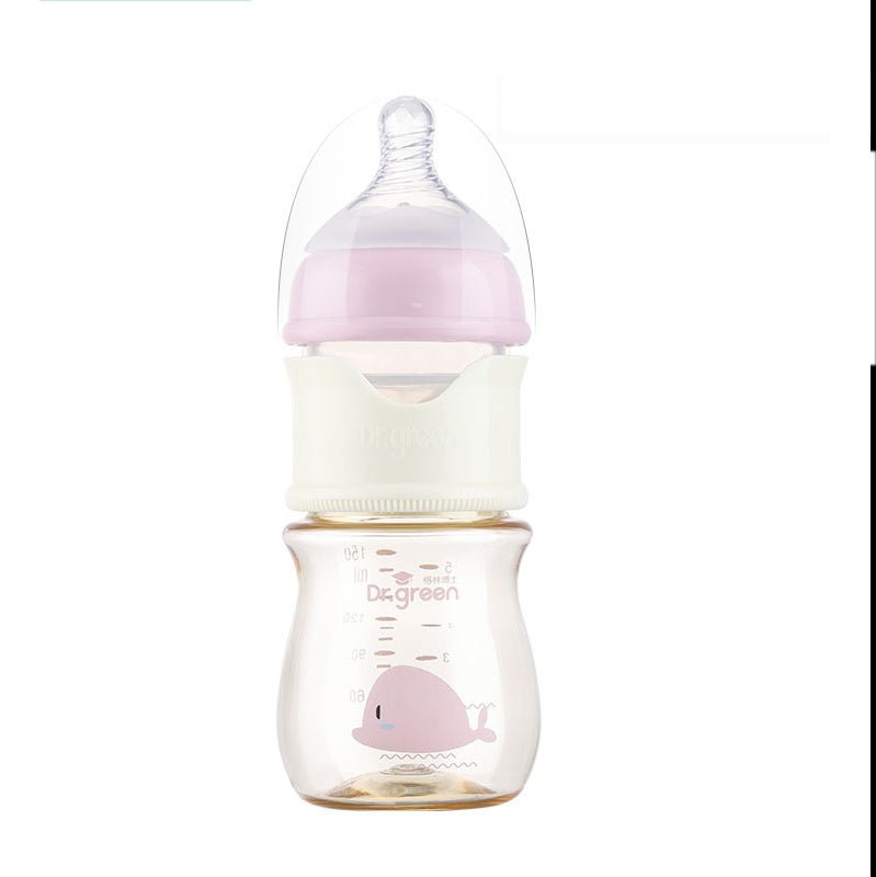 Baby Glass Bottle $57.94 Dana Fashion Color: Pink Size: Glass 150ml Baby & Mother Product information: Caliber Specifications: Wide Caliber Shape: arc Material: glass Capacity: Conventional Color: glass 150ml blue (experience price), glass 150ml pink (wit