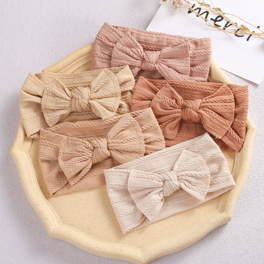 Baby Hair Accessories Elastic Head Bandwidth Edge Nylon Bow Headband For Children $8.18 Dana Fashion style: A Baby Clothing Product information: Processing process: manual Style: Children Style: Bow tie Style: European and American Material: Nylon Type: H