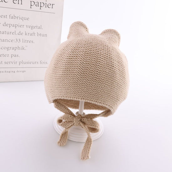 Baby Hat Cute Baby Wool 4-28 Months $17.66 Dana Fashion Color: Yellow Baby Clothing Product Details: Material: Acrylic yarn Color: Beige Huaping Zhen binaural, brown Huaping Zhen binaural, pink Huaping Zhen binaural, gray Huaping Zhen binaural, beige. Hua
